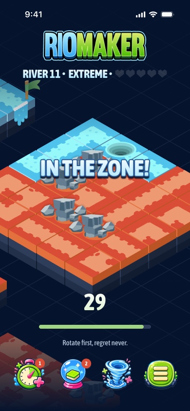 River 11, Extreme: in the zone