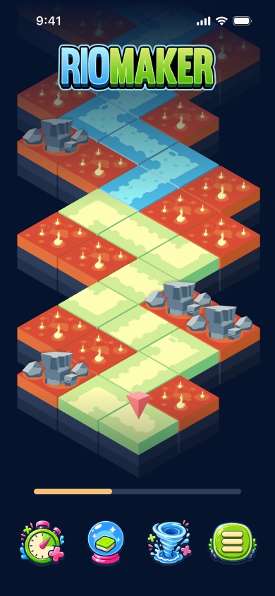 Speedflood: a lava board against the clock